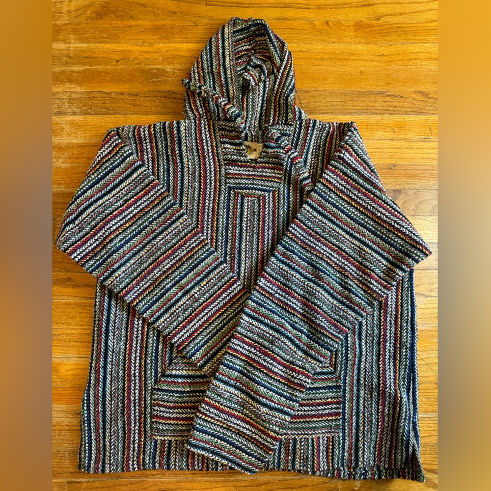 MultiColor Baja Hoodie ”Drug Rug”